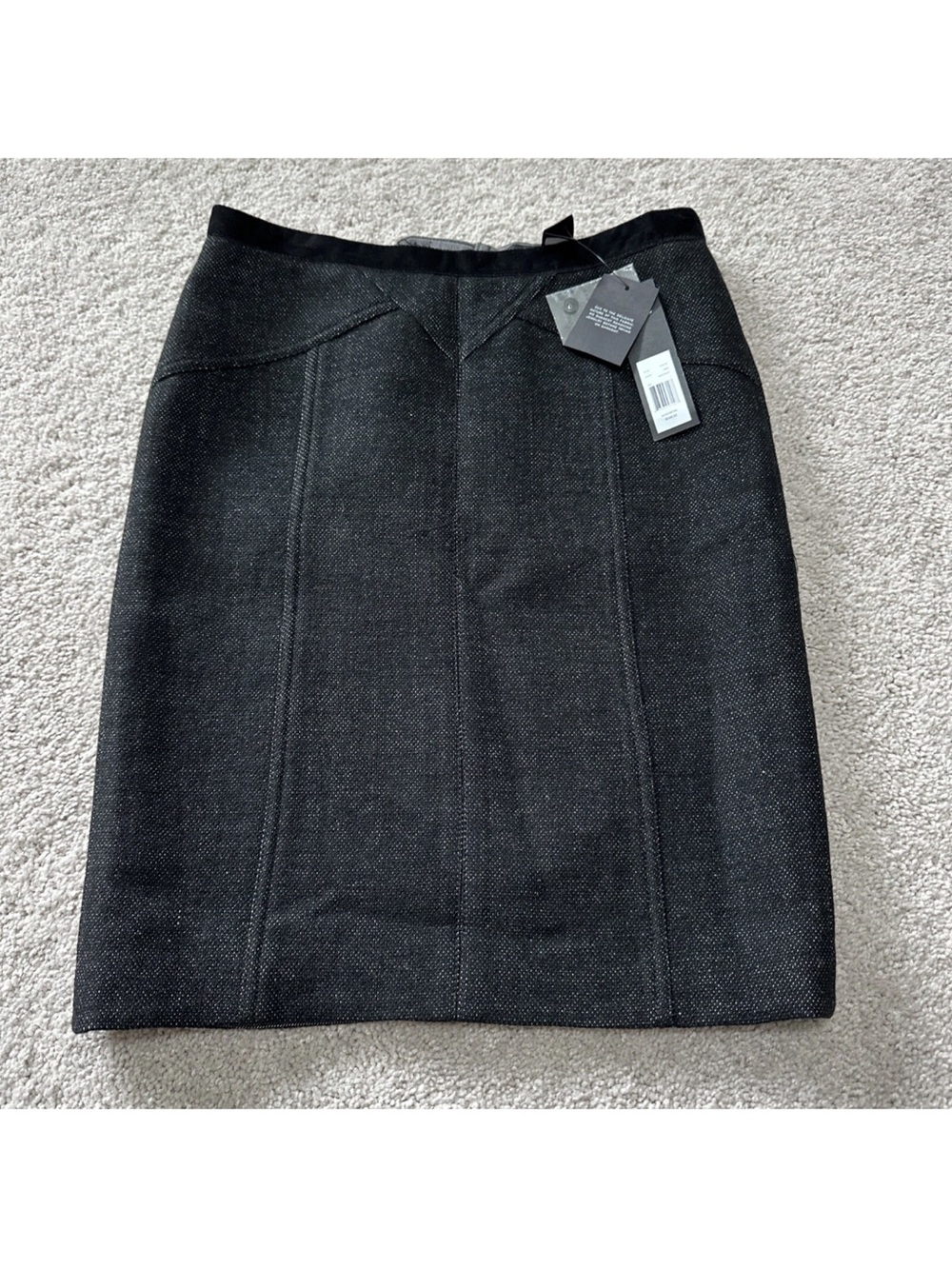 $248 NWT Marc Jacobs Womens SZ 2 Wool Blend Pencil Skirt NEW WITH TAGS